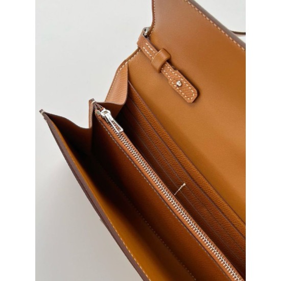 Miglior sito Replica Portafoglio Hermes Constance To Go Epsom Marrone Imitazioni Outlet Online