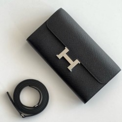 Miglior sito Replica Portafoglio Hermes Constance To Go Epsom Nero Imitazioni Outlet Online