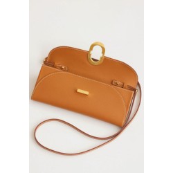 Miglior sito Replica Portafoglio Hermes Maillon To Go Epsom marrone Imitazioni Outlet Online