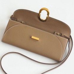 Miglior sito Replica Portafoglio Hermes Maillon To Go Epsom Grigio Imitazioni Outlet Online
