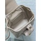 Migliore Repliche Zaino piccolo Dior Caro in Pelle di agnello beige Macrocannage Economiche Outlet Online