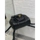 Migliore Repliche Zaino piccolo Dior Caro in pelle di agnello macrocannage nera Economiche Outlet Online