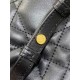 Migliore Repliche Zaino piccolo Dior Caro in pelle di agnello macrocannage nera Economiche Outlet Online