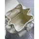 Migliore Repliche Zaino medio Dior Caro in pelle di agnello bianco Macrocannage Economiche Outlet Online