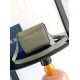 Perfette Qualità Repliche Borsa a tracolla da uomo Dior con patta in pelle kaki Gravity Imitazione