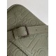 Perfette Qualità Repliche Borsa a tracolla da uomo Dior con patta in pelle kaki Gravity Imitazione