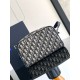 Migliore Repliche Borsa da toilette Dior in jacquard beige obliquo Dior Economiche Outlet Online
