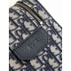 Migliore Repliche Borsa da toilette Dior in jacquard beige obliquo Dior Economiche Outlet Online