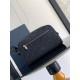Migliore Repliche Borsa da toilette Dior in jacquard nero obliquo Dior Economiche Outlet Online