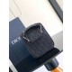 Migliore Repliche Borsa da toilette Dior in jacquard nero obliquo Dior Economiche Outlet Online