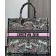 Replica perfetta Dior Dior Book Tote Grande Rosa Imitazione Outlet Online