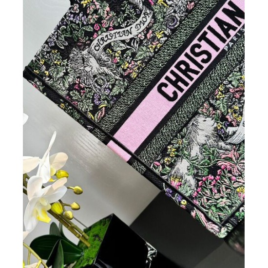 Replica perfetta Dior Dior Book Tote Grande Rosa Imitazione Outlet Online