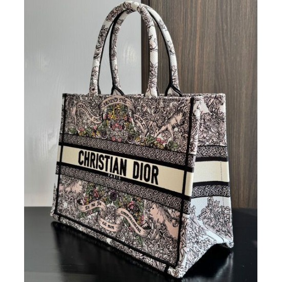 Miglior Falso Dior Dior Book Tote Media Grigio Economiche Premium