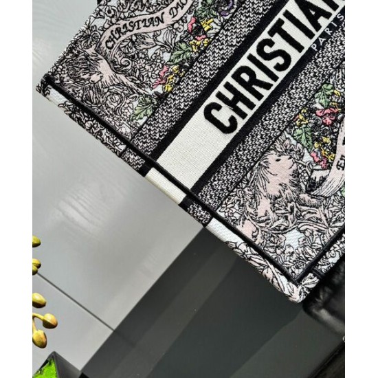 Miglior Falso Dior Dior Book Tote Media Grigio Economiche Premium