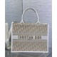 Migliore Repliche Dior Dior Book Tote Media Crema Economiche Outlet Online