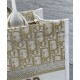 Migliore Repliche Dior Dior Book Tote Media Crema Economiche Outlet Online