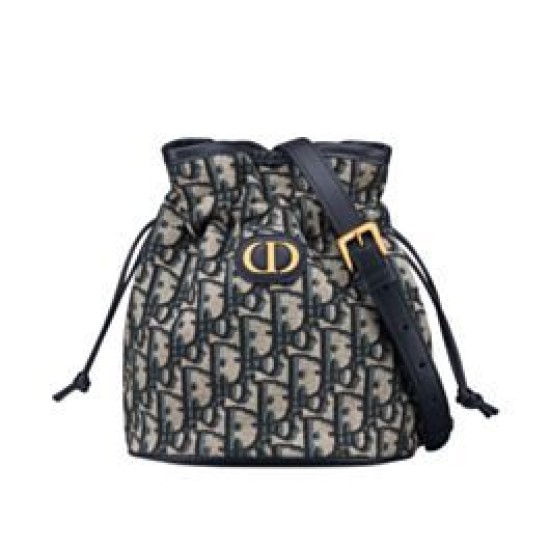 Repliche Dior 30 Montaigne Mini Bucket Bag con coulisse Blu scuro Imitazioni Premium Migliore Repliche Dior 30 Montaigne Mini Bucket Bag con coulisse Blu scuro Economiche Outlet Online