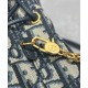 Repliche Dior 30 Montaigne Mini Bucket Bag con coulisse Blu scuro Imitazioni Premium Migliore Repliche Dior 30 Montaigne Mini Bucket Bag con coulisse Blu scuro Economiche Outlet Online