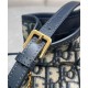 Repliche Dior 30 Montaigne Mini Bucket Bag con coulisse Blu scuro Imitazioni Premium Migliore Repliche Dior 30 Montaigne Mini Bucket Bag con coulisse Blu scuro Economiche Outlet Online