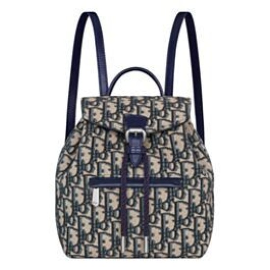 Replica perfetta Zaino Dior Kids Blu Scuro Imitazione Outlet Online