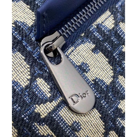 Replica perfetta Zaino Dior Kids Blu Scuro Imitazione Outlet Online