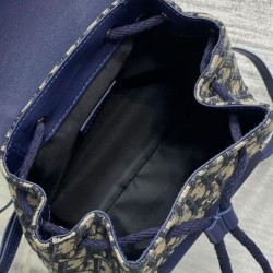 Replica perfetta Zaino Dior Kids Blu Scuro Imitazione Outlet Online