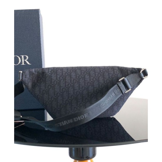 Perfette Qualità Repliche Borsa a marsupio Dior Dior 8 Nero Imitazione