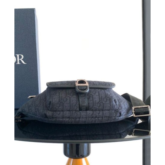 Perfette Qualità Repliche Borsa a marsupio Dior Dior 8 Nero Imitazione