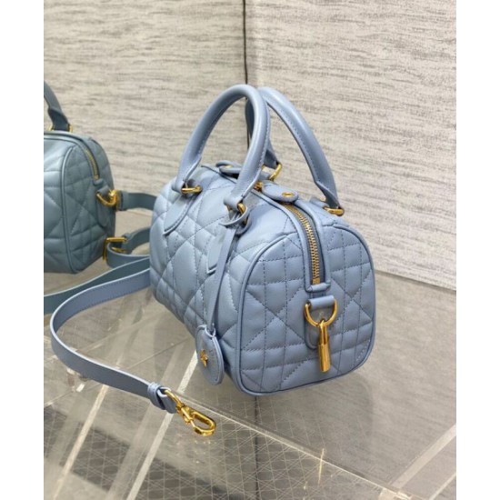 Migliore Repliche Borsa Dior Groove 20 Blu Economiche Outlet Online
