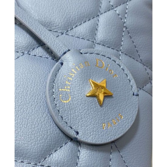 Migliore Repliche Borsa Dior Groove 20 Blu Economiche Outlet Online