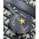 Repliche Borsa Dior Groove 20 Dior Oblique jacquard Blu scuro Imitazioni Premium Replica perfetta Borsa Dior Groove 20 Dior Oblique jacquard Blu scuro Imitazione Outlet Online