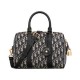 Perfette Qualità Repliche Borsa Dior Groove 25 Oblique jacquard Blu scuro Imitazione