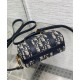Perfette Qualità Repliche Borsa Dior Groove 16 Mini Dior Oblique jacquard Blu scuro Imitazione Replica perfetta Borsa Dior Groove 16 Mini Dior Oblique jacquard Blu scuro Imitazione Outlet Online