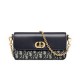 Repliche Mini borsa Dior 30 Montaigne Avenue East-West Double Carry Blu scuro Imitazioni Premium Miglior Falso Mini borsa Dior 30 Montaigne Avenue East-West Double Carry Blu scuro Economiche Premium