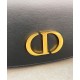 Perfette Qualità Repliche Borsa a mano piccola Dior 30 Montaigne Avenue Nero Imitazione