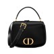 Perfette Qualità Repliche Borsa a marsupio Dior 30 Montaigne Avenue Media Nero Imitazione