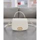 Migliore Repliche Borsa a marsupio Dior 30 Montaigne Avenue Media Crema Economiche Outlet Online
