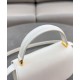 Migliore Repliche Borsa a marsupio Dior 30 Montaigne Avenue Media Crema Economiche Outlet Online