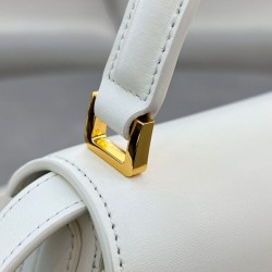 Migliore Repliche Borsa a marsupio Dior 30 Montaigne Avenue Media Crema Economiche Outlet Online