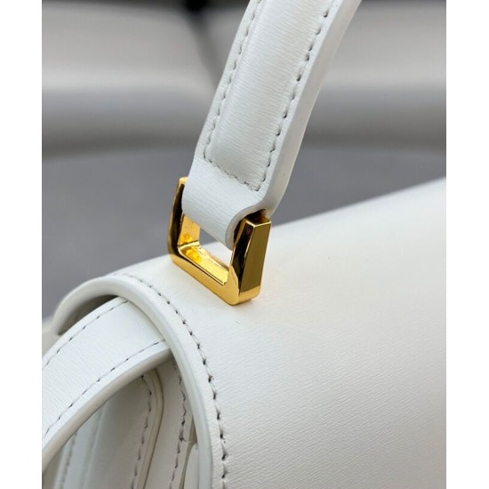 Migliore Repliche Borsa a marsupio Dior 30 Montaigne Avenue Media Crema Economiche Outlet Online