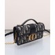 Miglior Falso Mini Bag Dior Miss Montaigne Blu Scuro Economiche Premium