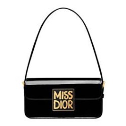 Replica perfetta Dior Miss Dior Flap Bag Nero Imitazione Outlet Online