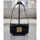 Replica perfetta Dior Miss Dior Flap Bag Nero Imitazione Outlet Online