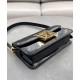 Replica perfetta Dior Miss Dior Flap Bag Nero Imitazione Outlet Online