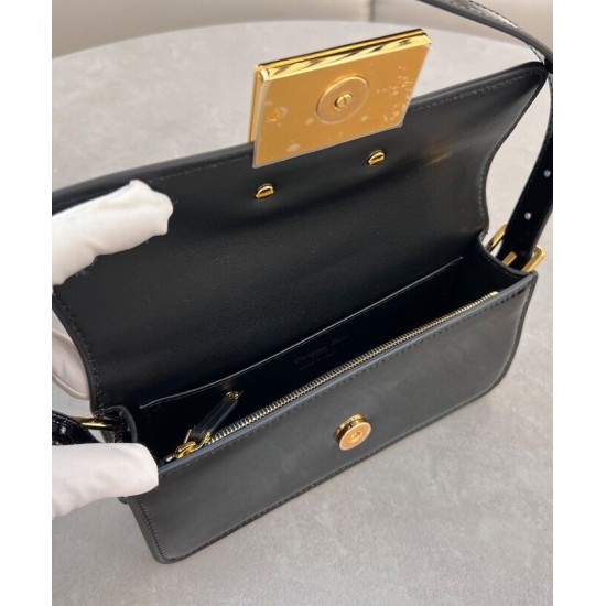 Replica perfetta Dior Miss Dior Flap Bag Nero Imitazione Outlet Online