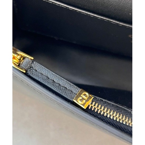 Replica perfetta Dior Miss Dior Flap Bag Nero Imitazione Outlet Online