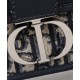 Replica perfetta Dior 30 Montaigne East-West Bag con catena Blu scuro Imitazione Outlet Online