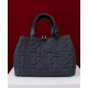 Migliore Repliche Borsa media Dior Toujours Blu Scuro Economiche Outlet Online