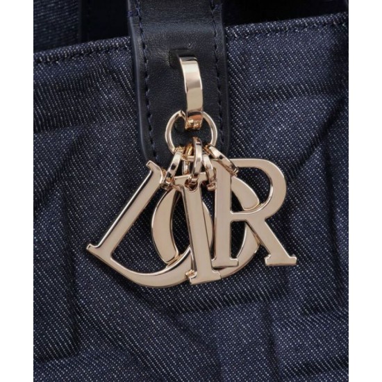 Migliore Repliche Borsa media Dior Toujours Blu Scuro Economiche Outlet Online