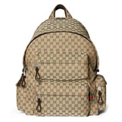 Replica perfetta Zaino grande Gucci con logo Gucci 800182 Albicocca Imitazione Outlet Online